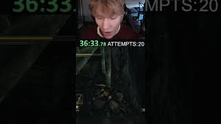 Skill issue... 🤔 #DarkSouls2 #NoDeathRun #bonfireless #Speedrun #soulsborne #fyp #twitch #streamers