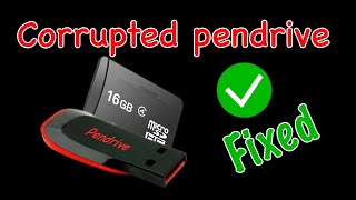 Fix corrupted pendrive using diskpart command line tool in windows - Computer Today