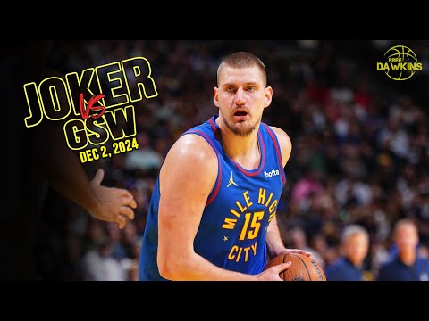 Nikola Jokic Full Defensive & Offensive Play vs Warriors 🐐 | Dec 3, 2024