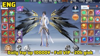 Eternal Immortal  MMO Private Server - Daily top up 10000¥ - Full VIP - 20k giok (X7Game)