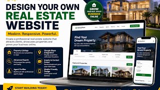 #RealEstateWebsite#WebDesignTips#PropertyBusiness#DigitalBusiness#LearnWebDevelopment