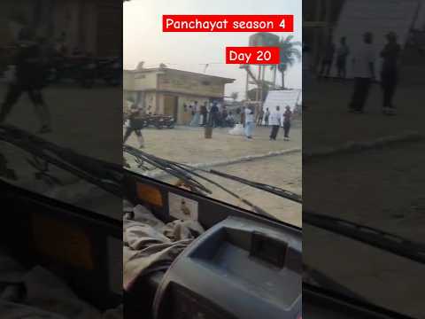 Panchayat season 4 shooting updates today day 20 shoot #vlog #panchayats4 #minivlog