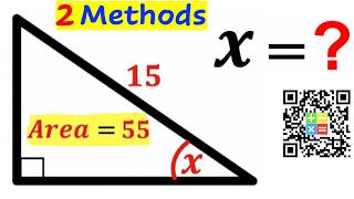 Can you find the angle X? | (Right Triangle) | #math #maths | #geometry