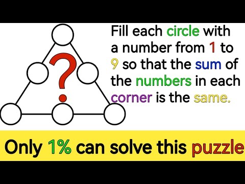 Finally this triangular puzzle is cracked #olympiad2025 #maths #education #exam #puzzle #viral