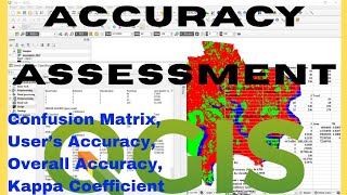 Accuracy Assessment using QGIS | Validation of Land Use & Land Cover Classification