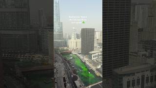 Happy St. Patrick’s Day, Chicago ☘️ #chicagoriver #chicago #chicagotravel #thingstodoinchicago