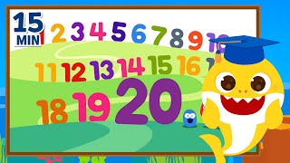 Learn to Count and Write Numbers🔢 | Number Song | Baby Shark Classroom - Learning for Kids