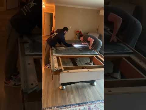 #shorts #billiards #pool #table #build #timelapse #road #to #lasvegas #open