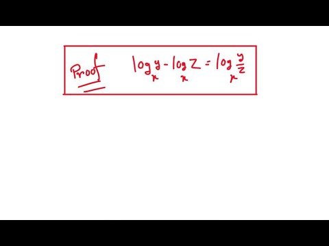 Must Watch || Log X - Log Y || Proof || Logarithm || Math Olympiad #mathematics #viral #math