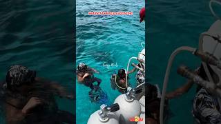 Helmet Diving sa Bora! #boracay #boracay2025 #summer #foryou #shorts #fyp #shortvideo #happyminds