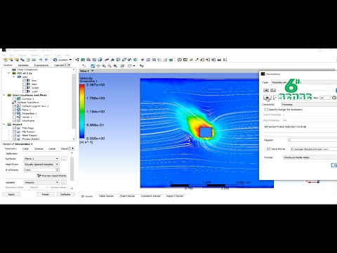 Dynamic Mesh in ANSYS Fluent for Translational Motion Analysis