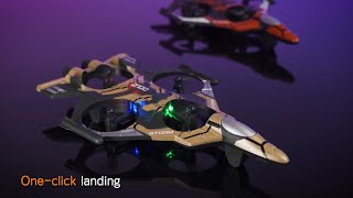 Z100 Altitude Hold Battle Drone Stunt Quadcopter with LED Light RC Aircraft