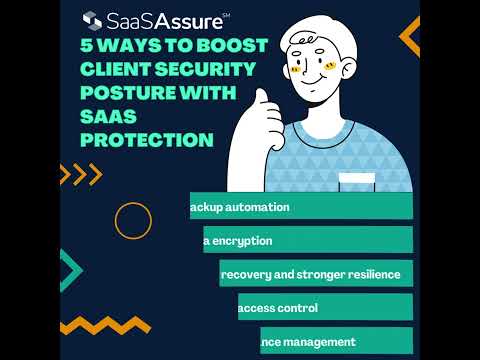 Top 5 Ways To Boost Client Security Posture With SaaS Protection [Blog]