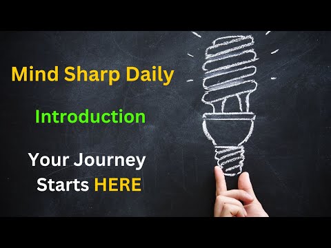 Get Ready to Sharpen Your Mind: The Journey Starts Here | Mind Matters | Self Improvement | Motivate