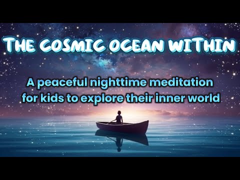 Hour Sleep Meditation for Kids | Cosmic Ocean Journey for Bedtime, Imagination + Inner Peace 432 HZ