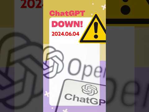 ChatGPT DOWN! 😱❌ #shorts #chatgpt #chatgptdown