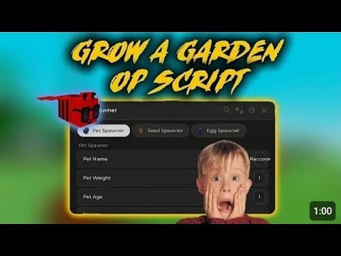 ☘️ GROW A GARDEN SCRIPT ☘️ Pet dupe script | New method | Unpatched| Egg Sniper |Pet Sniper June11th