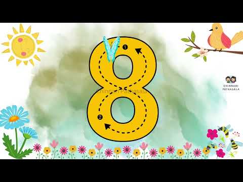 Writing Numbers 0 to 10 for Toddlers | Fun and Simple! | ChinnariPathasala