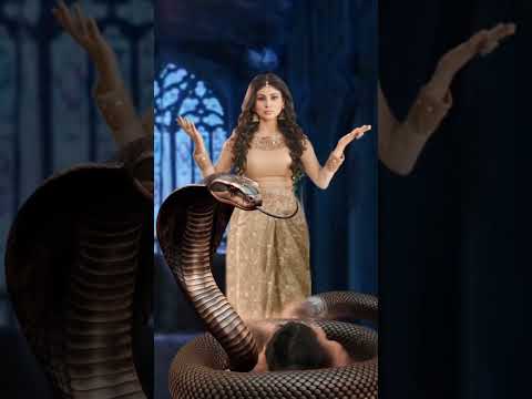 naagin 1 shivanya ka naagin roop badalne ka video #naagin7 #vfx #colourstv @Handbasket-tv