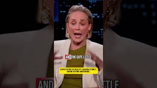 EXPECTATION VS REALITY: SHARON STONE’S ONLINE DATING NIGHTMARE. #shorts #funny