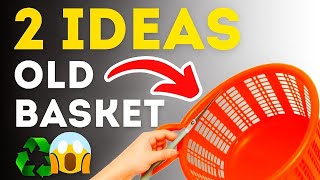 2 Creative DIY Projects to Transform Torn Baskets into Stunning Home Decor