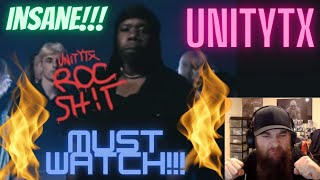 UNITYTX "ROC SH!T" MUSIC VIDEO REACTION!!  OMG! THIS IS ABSOLUTE CRAZY FIRE!!!!  MUST WATCH!!