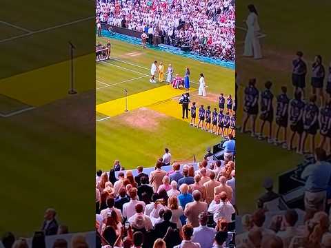 1st #ITALIAN #Wimbledon #Tennis Men’s #Winner #JannikSinner  Presentation #CarlosAlcaraz 2025