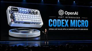 OpenAI Just Fired the First Shot at Apple With Its First Device - CODEX MICRO!