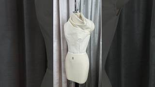Draping an Asymmetrical Cowl Drape Top