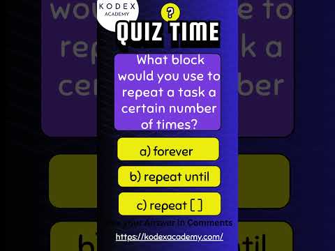 🧠“Scratch Quiz Time - Test Your Coding Skills with Kodex ” #scratch #quiz  #education #learning