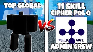 Top 1 Global 1v11s Cipher Pol 0 ADMIN CREW
