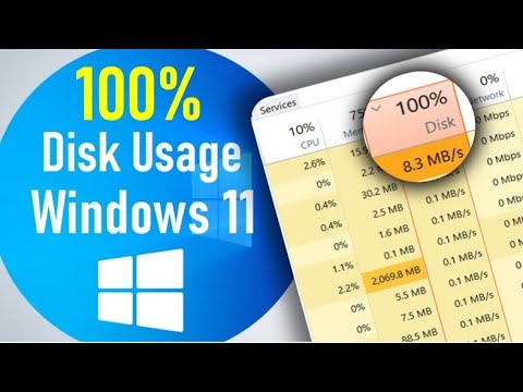 🔧 Fix 100% Disk Usage in Windows 10/11 — Full Step-by-Step Guide!