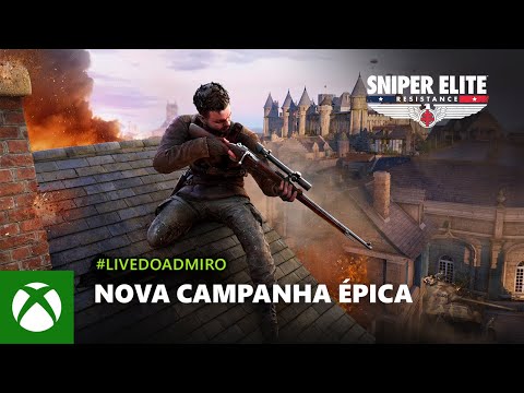 LIVE DE SNIPER ELITE: RESISTANCE | DISPONÍVEL NO GAME PASS