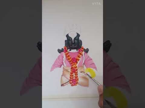 vitthal watercolour painting demonstration