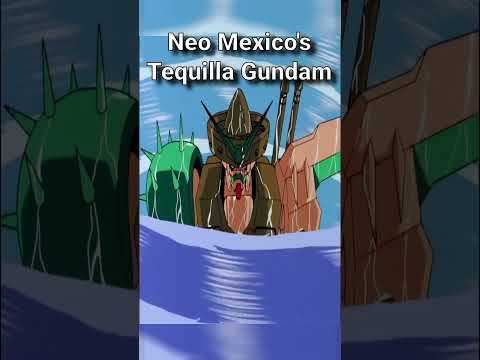 Tequilla Gundam, Neo Mexico's Mobile Fighter in G Gundam | #gundam #anime