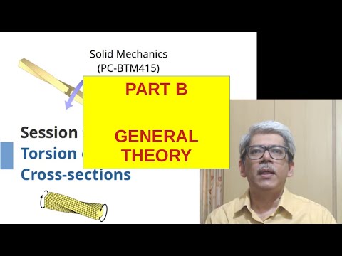 S16B General Theory - Torsion of Non-Circular Bars