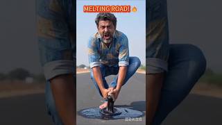 Surviving 50°C in India: The MANGO Shoes! 🥭🔥#Heatwave  #FunnyVideo  #Mango