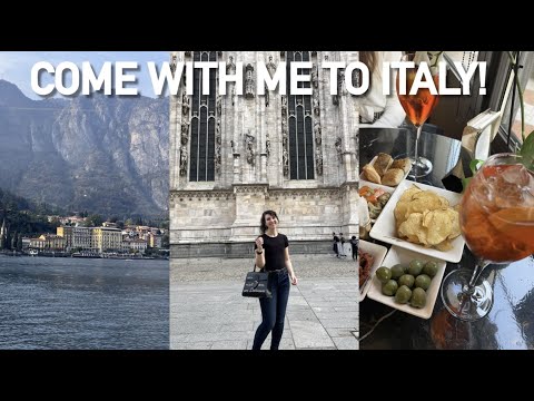 COME WITH ME TO ITALY! Let’s visit Venice, Milan, and Lake Como together 🥰 #travelvlog