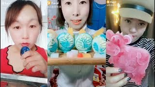 Most Satisfying Ice Eating ASMR Videos | Eat and Drink Compilation #31