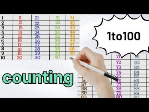 100tak counting learn counting number 100tak ginti 