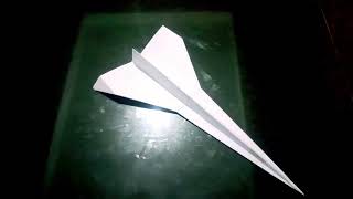 Spear Paper Plane Can Fly Far | Paper DIY #origami #paperplane #doltyourself