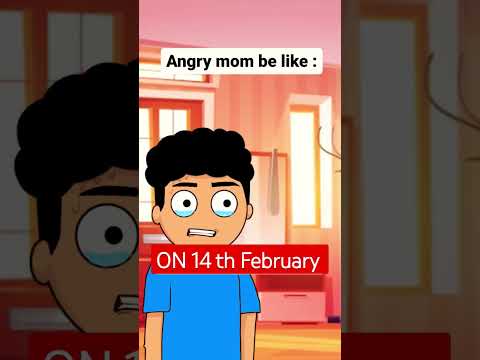 14th February #velentine_day #animation #funny #comedy #pushpa #gaming #fun #pushparaj #2danimation