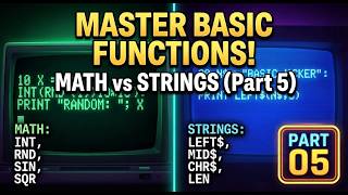 Using BASIC built-in functions - BASIC Hacking - 05 #BASICHacking