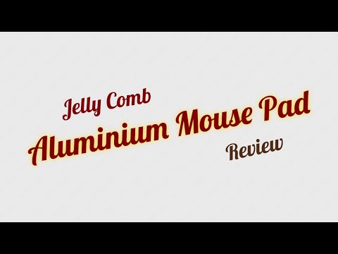 Aluminium Mouse Pad Review by Professor U
