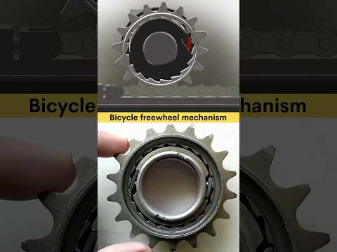 I finally discovered how a bicycle freewheel works 😊 Bicycle Freewheel Mechanical Working principle