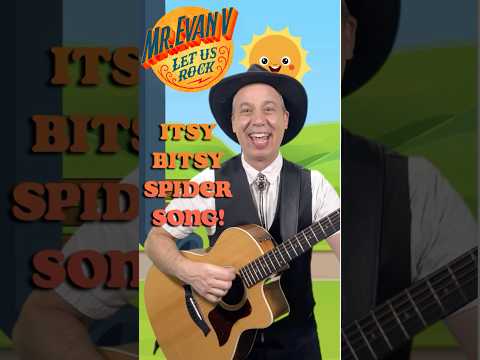 🕸️🚀 DANCE! Itsy Bitsy Remix with Mr. Evan V! 🎤🎸