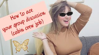 How to ace the group discussion (Cabin Crew Job) ✈️✈️