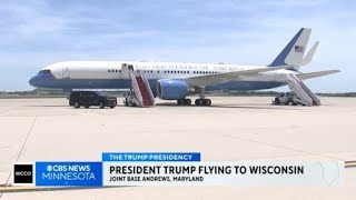 President Trump heads to western Wisconsin for farming roundtable
