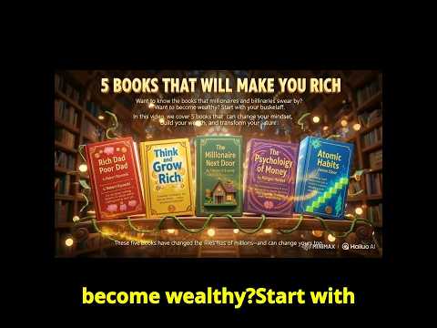 BEST BOOKS TO BUILD WEALTH & SUCCESS #books #booksummary #bookreview #productivity
