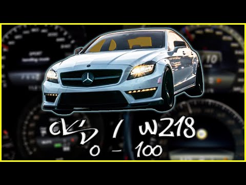 Mercedes Benz CLS W218 (0-100 KM/H) (0-60 MPH) ACCELERATION BATTLE